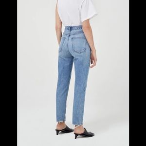 AGOLDE FEN HIGH RISE RELAXED TAPERED JEAN IN QUARREL